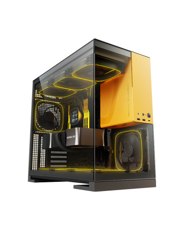 Корпус Geometric Future Model 5 Black Yellow / mid tower, E-ATX / 1AM5WKBY00100