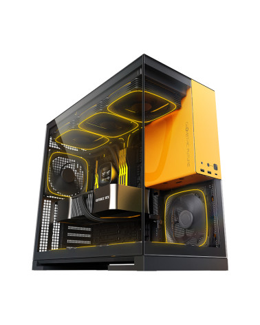 Корпус Geometric Future Model 5 Black Yellow / mid tower, E-ATX / 1AM5WKBY00100