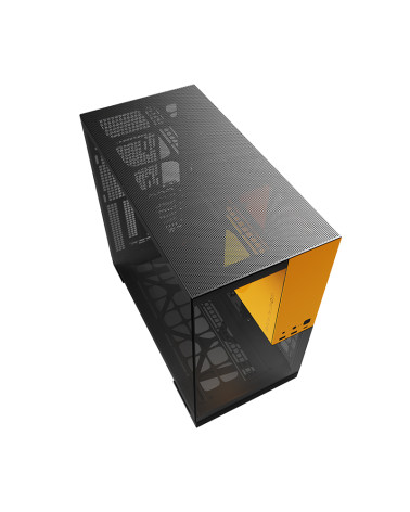 Корпус Geometric Future Model 5 Black Yellow / mid tower, E-ATX / 1AM5WKBY00100