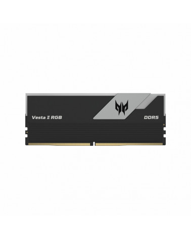 Модуль памяти DDR5 Acer Predator Vesta II RGB 32Gb (2x16) 6000Mhz CL32 (32-38-38-76) 1.35V  VESTA2-32GB-6000-1R8-V8 Black
