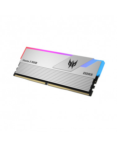 Модуль памяти DDR5 Acer Predator Vesta II RGB 64Gb (2x32) 6400Mhz CL32 (32-39-39-102) 1.V  VESTA2-64GB-6400-2R8-V1 Silver