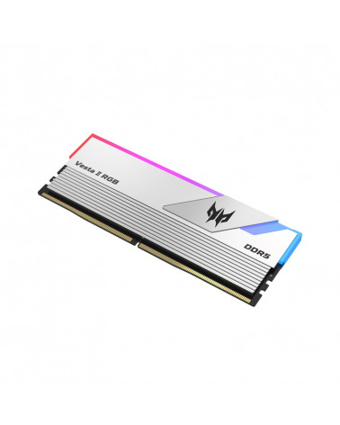 Модуль памяти DDR5 Acer Predator Vesta II RGB 64Gb (2x32) 6400Mhz CL32 (32-39-39-102) 1.V  VESTA2-64GB-6400-2R8-V1 Silver