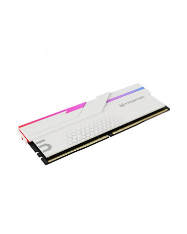 Модуль памяти DDR5 Acer Predator Hermes RGB 32Gb (2x16) 6800Mhz CL32 (32-45-45-108) 1.4V HERMES-32GB-6800-1R8-V4 with Fan White