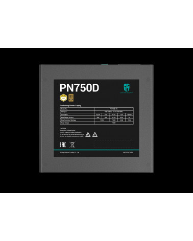 Блок питания Deepcool GAMERSTORM PN750D (ATX 3.1, 750W, PWM 120mm fan, Active PFC, 80+ GOLD, Active PFC + Full Bridge SRC LLC + 