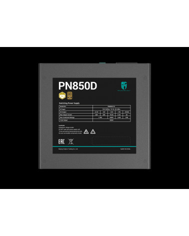 Блок питания Deepcool GAMERSTORM PN850D (ATX 3.1, 850W, PWM 120mm fan, Active PFC, 80+ GOLD, Active PFC + Full Bridge SRC LLC + 