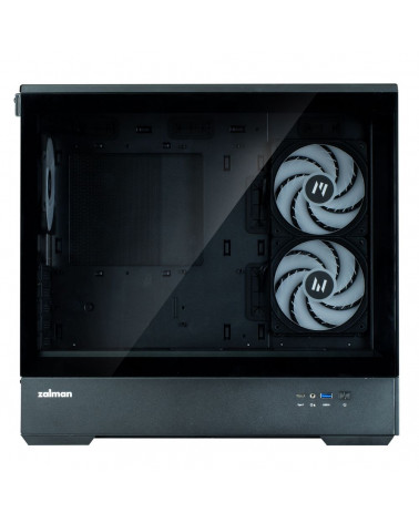 Корпус для ПК Zalman P30 Black V2 mATX Mini Tower PC Case, ARGB Fanx3