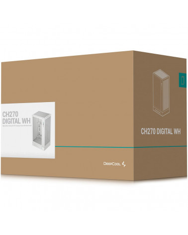 Корпус для ПК Deepcool CH270 DIGITAL WH