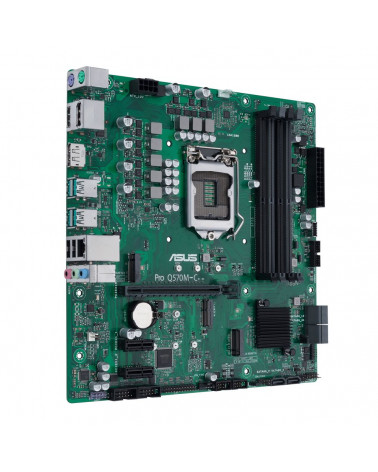 Материнская плата ASUS PRO Q570M-C/CSM LGA1200 mATX 4xDDR4 PCIEx16 2xPCIEx1 2xM.2 DP HDMI GLAN (165248)