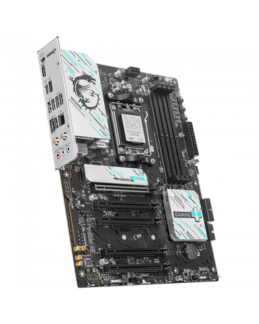 Материнская плата MSI B840 GAMING PLUS WIFI B840, AM5, 4*DDR5, 5*PCIEx16, 3*M.2, 2*TypeC, 1*USB3.2Gen2, 4*USB3.2Gen1, 8*USB2.0, 