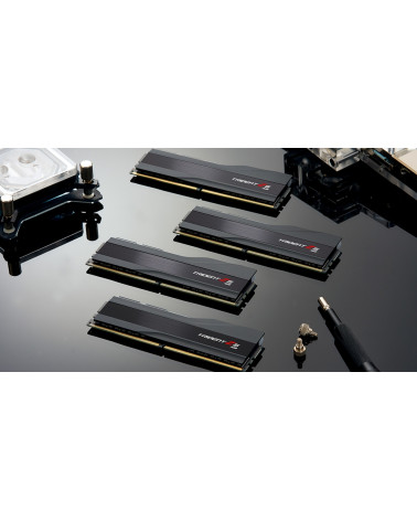 Модуль памяти DDR5 G.SKILL TRIDENT Z5 RGB 32GB (2x16GB) 5600MHz CL36 (36-36-36-89) 1.2V / F5-5600J3636C16GX2-TZ5RK / Black