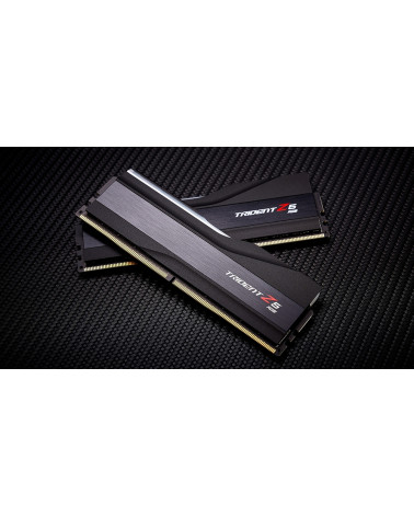 Модуль памяти DDR5 G.SKILL TRIDENT Z5 RGB 32GB (2x16GB) 5600MHz CL36 (36-36-36-89) 1.2V / F5-5600J3636C16GX2-TZ5RK / Black