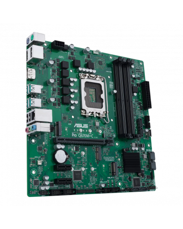 Материнская плата ASUS PRO Q670M-C-CSM LGA1700 mATX 4xDDR5 PCIEx16 2xPCIEx1 1xM.2 2xDP HDMI GLAN