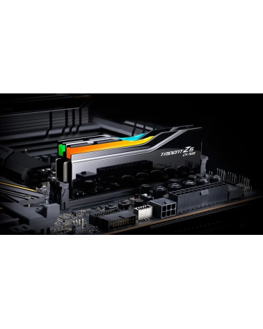 Модуль памяти DDR5 CUDIMM G.SKILL Trident Z5 CK RGB 48GB (2x24GB) 8800MHz CL42 (42-55-55-140) 1.45V / F5-8800C4255H24GX2-TZ5CRK