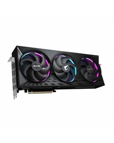 Видеокарта Gigabyte RX9070XT AORUS E 16GB GDDR6 256bit 2xDP 2xHDMI 3FAN RTL