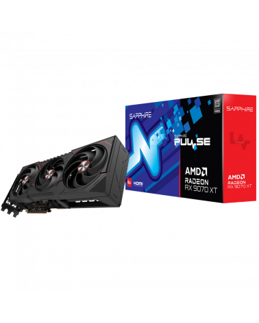 Видеокарта Sapphire RX9070XT PULSE 16GB GDDR6 256bit 2xDP 2xHDMI 3FAN RTL
