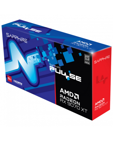 Видеокарта Sapphire RX9070XT PULSE 16GB GDDR6 256bit 2xDP 2xHDMI 3FAN RTL