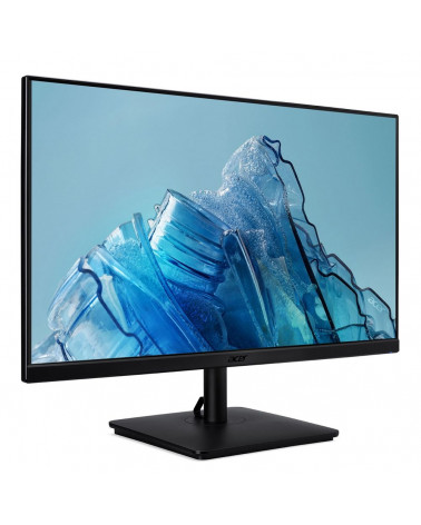 Монитор Acer 23.8" Vero V247YEbiv Black (IPS, 1920x1080, D-sub+HDMI, 4 ms, 178°/178°, 250 cd/m, 1000:1 (100M:1), 100Hz) 