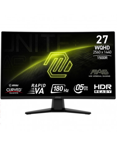 Монитор 27" MSI MAG 274CQF Black 