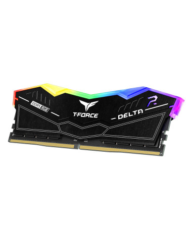 Модуль памяти DDR5 TEAMGROUP T-Force Delta RGB 16GB (2x8GB) 6000MHz CL38 (38-38-38-78) 1.25V / FF3D516G6000HC38ADC01 / Black