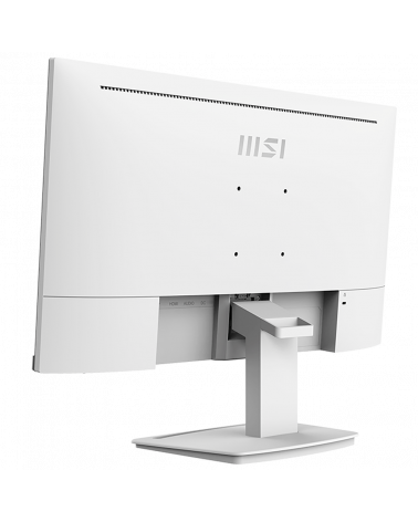 Монитор 23.8" MSI PRO MP243XW White (IPS, 1920x1080, HDMI+DP, 4 ms, 178°/178°, 300 cd/m, 1000:1 (100M:1), 100Hz, Spk) 