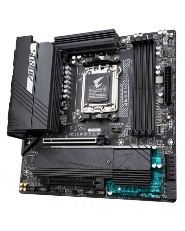 Материнская плата Gigabyte B650M AORUS ELITE AX, Socket AM5, AMD B650, 4xDDR5-5200, HDMI+DP, 2xPCI-Ex16, 4xSATA3(RAID 0/1/10), 2