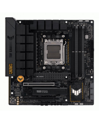 Материнская плата ASUS TUF GAMING B650M-PLUS AM5 mATX 4xDDR5 2xPCIEx16 PCIEx1 2xM.2 USB-C DP HDMI 2.5GLAN (90MB1BG0-M0EAY0) (912