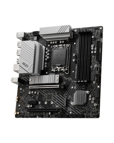Материнская плата MSI PRO B760M-A DDR4 II DDR4,B760,LGA1700,2DDR4,2PCI-Ex16,1PCI-Ex1,2M.2 4SATA3,2USB3.2 Gen2