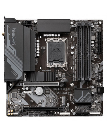 Материнская плата Gigabyte B760M GAMING X AX DDR4, Socket 1700, Intel®B760, 4xDDR4-3200, HDMI+DP, 2xPCI-Ex16, 4xSATA3(RAID 0/1/5