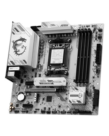 Материнская плата MSI B850M GAMING PLUS WIFI6E B850, AM5, 4*DDR5, 1*PCIEx16, 2*PCIEx1, 2*M.2, 2*TypeC, 3*USB3.2Gen2, 6*USB3.2Gen