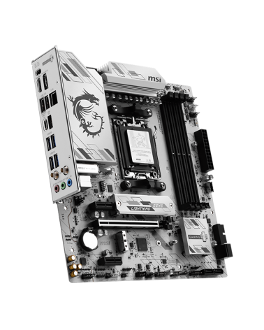 Материнская плата MSI B850M GAMING PLUS WIFI6E B850, AM5, 4*DDR5, 1*PCIEx16, 2*PCIEx1, 2*M.2, 2*TypeC, 3*USB3.2Gen2, 6*USB3.2Gen