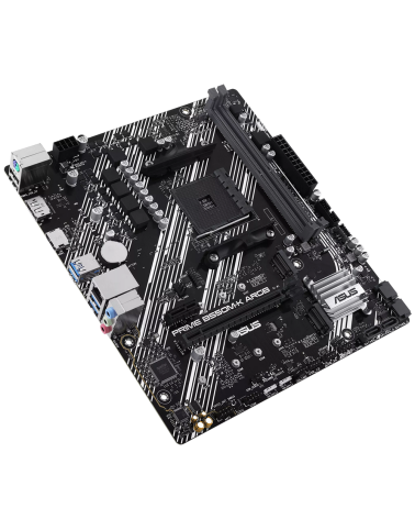 Материнская плата ASUS PRIME B550M-K ARGB AM4 mATX 2xDDR4 PCIEx16 PICEx1 2xM.2 DP HDMI GLAN
