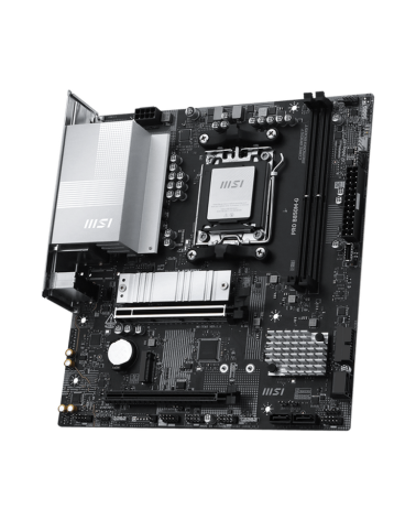 Материнская плата MSI PRO B850M-G B850, AM5, 4*DDR5, 2*PCIEx16, 2*M.2, 2*TypeC, 5*USB3.2Gen1, 6*USB2.0, 4*SATA3.0, 5G, DP, HDMI,