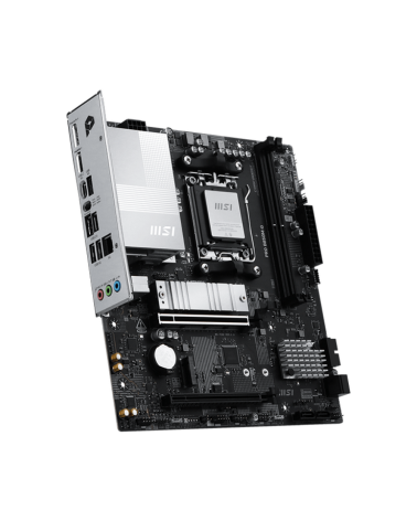 Материнская плата MSI PRO B850M-G B850, AM5, 4*DDR5, 2*PCIEx16, 2*M.2, 2*TypeC, 5*USB3.2Gen1, 6*USB2.0, 4*SATA3.0, 5G, DP, HDMI,