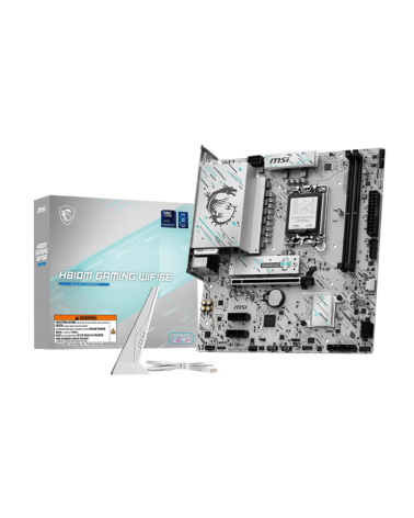 Материнская плата MSI H810M GAMING WIFI6E H810, LGA1851, 2*DDR5, 1*PCIEx16, 2*PCIEx1, 1*M.2, 2*TypeC, 4*USB3.2Gen1, 8*USB2.0, 4*