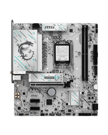 Материнская плата MSI H810M GAMING WIFI6E H810, LGA1851, 2*DDR5, 1*PCIEx16, 2*PCIEx1, 1*M.2, 2*TypeC, 4*USB3.2Gen1, 8*USB2.0, 4*