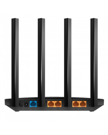 Маршрутизатор TP-LINK Archer C6 AC1200 Двухдиапазонный Wi-Fi гигабитный роутер до 867 Мбит/с на 5 ГГц + до 300 Мбит/с на 2,4 ГГц