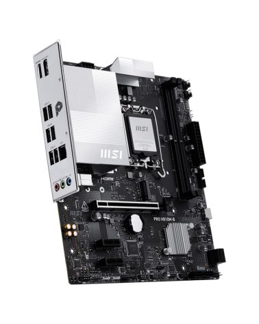 Материнская плата MSI PRO H810M-B H810, LGA1851, 2*DDR5, 1*PCIEx16, 2*PCIEx1, 1*M.2, 1*TypeC, 4*USB3.2Gen1, 8*USB2.0, 4*SATA3.0,