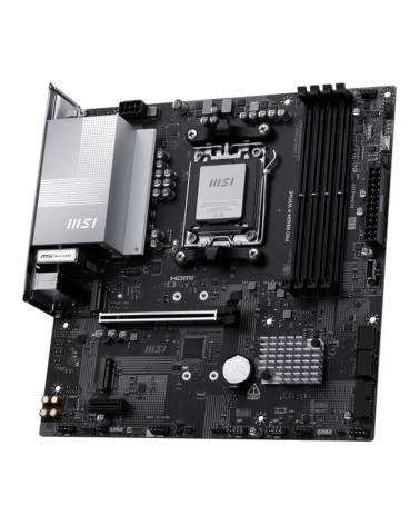 Материнская плата MSI PRO B840M-P WIFI6E B840, AM5, 4*DDR5, 1*PCIEx16, 1*PCIEx1, 2*M.2, 2*TypeC, 1*USB3.2Gen2, 4*USB3.2Gen1, 8*U