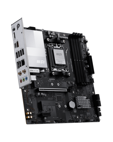 Материнская плата MSI PRO B840M-P WIFI6E B840, AM5, 4*DDR5, 1*PCIEx16, 1*PCIEx1, 2*M.2, 2*TypeC, 1*USB3.2Gen2, 4*USB3.2Gen1, 8*U