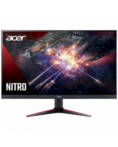 Монитор 27" ACER Nitro VG270Ebmiix Black (IPS, 1920x1080, 4 ms, 250cd, 100Hz, 1xVGA + 2xHDMI(1.4) + Audio In/Out, 2Wx2, FreeSync