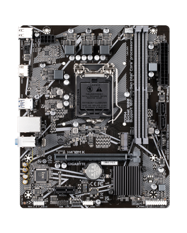 Материнская плата Gigabyte OEM H470M K, Socket 1200, Intel®H470, 2xDDR4-2333, HDMI, 1xPCI-Ex16, 1xPCI-Ex1, 2xSATA3, 1xM.2, 8 Ch 