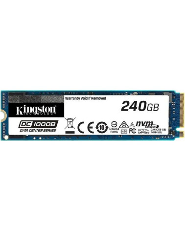 Твердотельный накопитель SSD Kingston OEM M.2 2280 240GB  DC1000B Enterprise SSD SEDC1000BM8/240G PCIe Gen3x4 with NVME, 2200/29