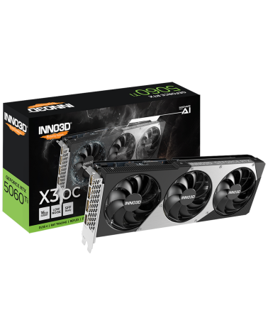 Видеокарта INNO3D RTX5060Ti ХЗ ОС 16GB GDDR7 128bit 3xDP HDMI 3FAN RTL