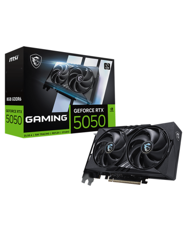 Видеокарта MSI RTX5050 GAMING 8GB GDDR6 128bit 3xDP HDMI 2FAN RTL