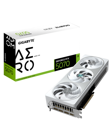 Видеокарта Gigabyte RTX5070 AERO 12GB GDDR7 192bit 3xDP HDMI 3FAN RTL