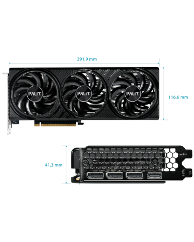Видеокарта Palit RTX5060Ti INFINITY 3 OC 8GB GDDR7 128bit 3xDP HDMI 3FAN RTL