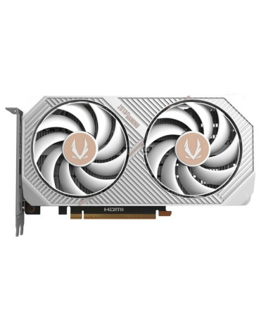 Видеокарта Zotac RTX5050 TWIN EDGE OC WHITE ED 8GB GDDR6 128bit 3xDP HDMI 2FAN MEDIUM PACK