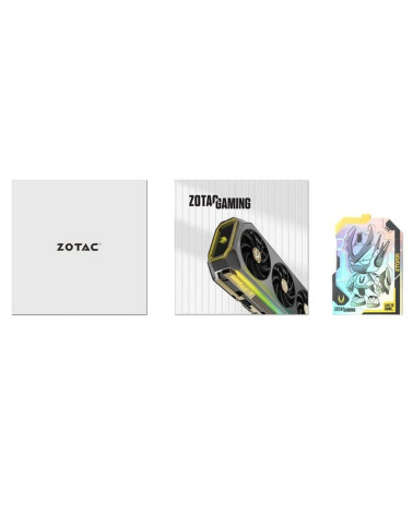 Видеокарта Zotac RTX5050 TWIN EDGE OC WHITE ED 8GB GDDR6 128bit 3xDP HDMI 2FAN MEDIUM PACK