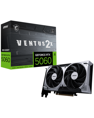 Видеокарта MSI RTX5060 VENTUS 2X 8GB GDDR7 128bit 3xDP HDMI 2FAN RTL