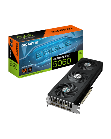 Видеокарта Gigabyte RTX5060 EAGLE MAX OC 8GB GDDR7 128bit 3xDP HDMI 3FAN RTL